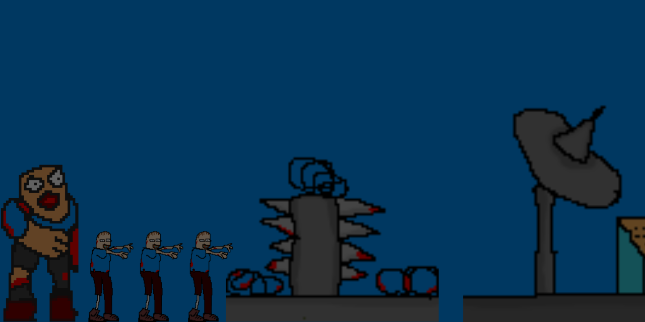 Zombinator game title art